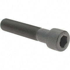 Value Collection - 1/2-20 UNF Hex Socket Drive, Socket Cap Screw - Alloy Steel, Black Oxide Finish, Partially Threaded, 2-1/2" Length Under Head - Makers Industrial Supply