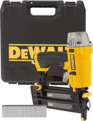 DeWALT - 5/8 to 2" Nail Length, 5/8 to 2" Nail Diam, 18 Gauge Brad Air Nailer Kit - 70 to 120 psi - Makers Industrial Supply