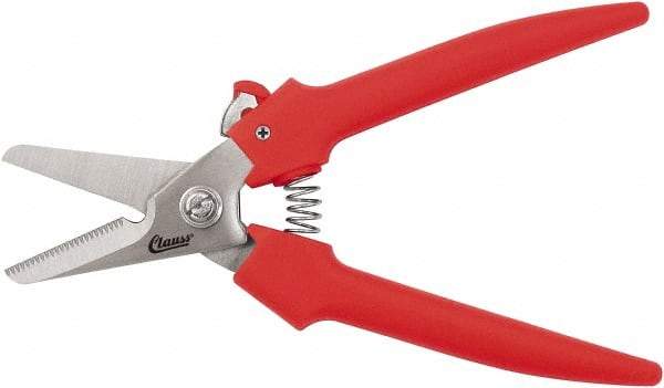 Clauss - 3" LOC, 10-1/2" OAL Chrome Plated Scissors - Steel Handle, For Paper, Fabric - Makers Industrial Supply