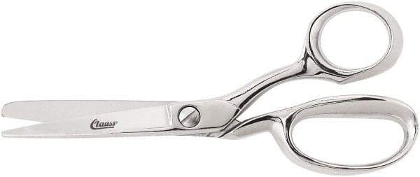 Clauss - 3" LOC, 6" OAL Dubbed Trimmers - Steel Handle, For Paper, Fabric - Makers Industrial Supply