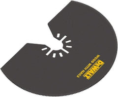 DeWALT - Semicircle Rotary Tool Blade - UNIVERSAL FITMENT, For Use on All Major Brands (no Adapter Required) - Makers Industrial Supply