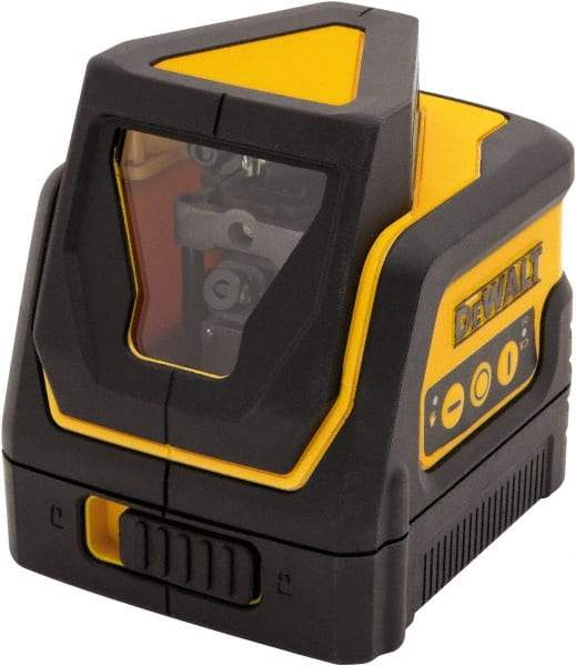 DeWALT - 2 Beam 165' Max Range Line Laser Level - Red Beam, 3/32" Accuracy, Battery Included - Makers Industrial Supply