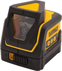 DeWALT - 2 Beam 165' Max Range Line Laser Level - Red Beam, 3/32" Accuracy, Battery Included - Makers Industrial Supply