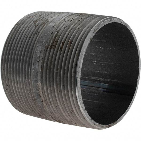 Value Collection - Schedule 40, 3" Diam x 3" Long Pipe Nipple - Threaded - Makers Industrial Supply