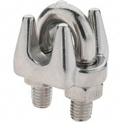 Value Collection - 5/16" Wire Rope Clips - Stainless Steel - Makers Industrial Supply