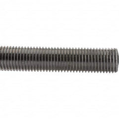 Value Collection - M30x3.50 1m Long, Steel Metric Threaded Rod - Uncoated - Makers Industrial Supply