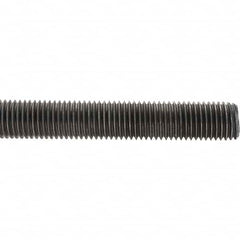 Value Collection - M20x2.5 1m Long, Steel Metric Threaded Rod - Zinc-Plated Finish - Makers Industrial Supply