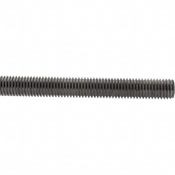 Value Collection - M14x2 1m Long, Steel Metric Threaded Rod - Zinc-Plated Finish - Makers Industrial Supply