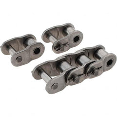 Value Collection - ANSI 60, Roller Chain Offset Link - For Use with Stainless Steel Single Strand Chain - Makers Industrial Supply