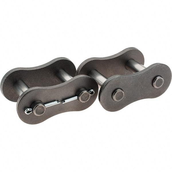 Value Collection - ANSI 160, Cottered Roller Chain Connecting Link - For Use with Single Strand Chain - Makers Industrial Supply