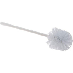 Value Collection - Toilet Bowl Brush - Synthetic, Plastic Handle, White - Makers Industrial Supply