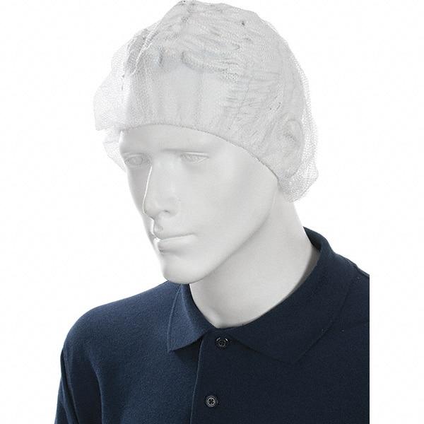 Value Collection - Disposable Beard Covers, Bouffants & Hairnets Type: Hairnet Material: Nylon - Makers Industrial Supply