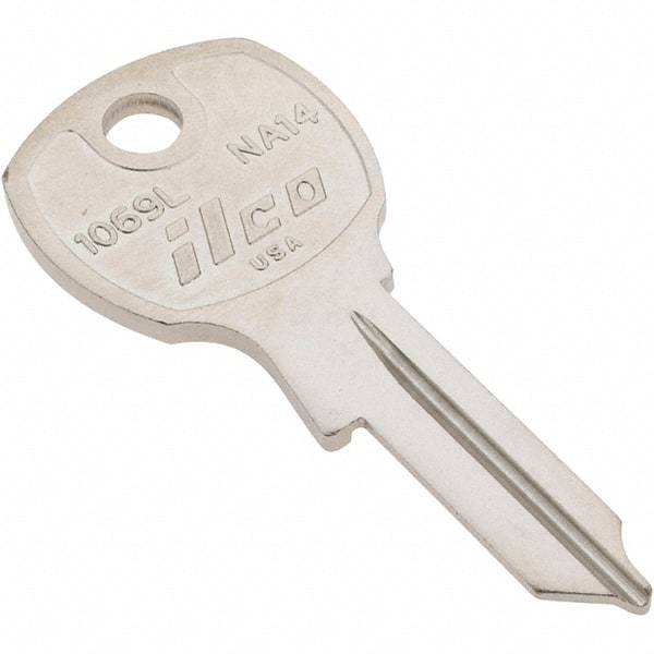 Value Collection - National Cabinet Key Blank - Nickel - Makers Industrial Supply