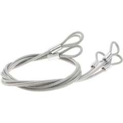 Value Collection - Locking Cable & Chain Length (Inch): 48 Length (Feet): 4 - Makers Industrial Supply