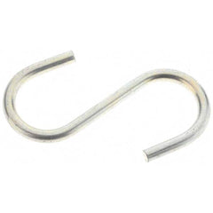 Value Collection - Trade Size 536, Carbon Steel Bright Zinc S-Hook - Makers Industrial Supply