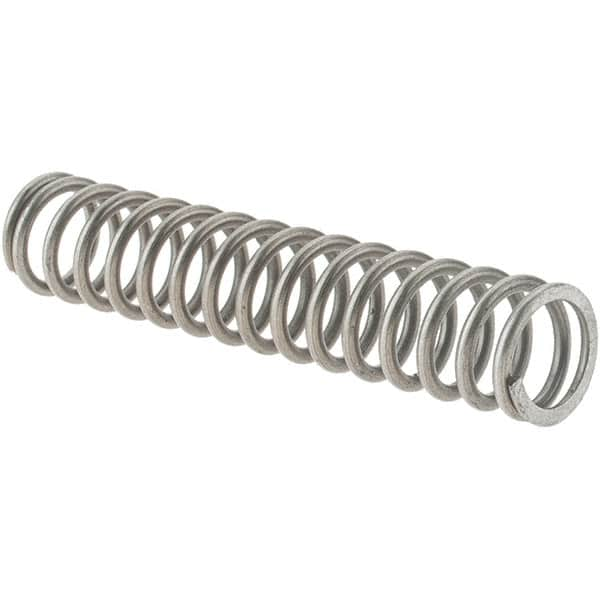 Value Collection - 1/2" OD, 0.063" Wire, Compression Spring - 18 Lb Spring Rating, Spring Steel - Makers Industrial Supply