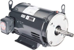 US Motors - 1 hp, ODP Enclosure, No Thermal Protection, 1,740 RPM, 208-230/460 Volt, 60 Hz, Three Phase Energy Efficient Motor - Size 143 Frame, Rigid Mount, 1 Speed, Ball Bearings, 3.1-3/1.5 Full Load Amps, F Class Insulation, CCW Lead End - Makers Industrial Supply