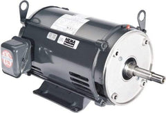 US Motors - 10 hp, ODP Enclosure, No Thermal Protection, 3,500 RPM, 208-230/460 Volt, 60 Hz, Three Phase Energy Efficient Motor - Size 213 Frame, Rigid Mount, 1 Speed, Ball Bearings, 27.5-25.3/12.6 Full Load Amps, F Class Insulation, CCW Lead End - Makers Industrial Supply