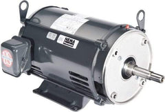 US Motors - 15 hp, ODP Enclosure, No Thermal Protection, 3,490 RPM, 208-230/460 Volt, 60 Hz, Three Phase Energy Efficient Motor - Size 215 Frame, Rigid Mount, 1 Speed, Ball Bearings, 41-36/18.1 Full Load Amps, F Class Insulation, CCW Lead End - Makers Industrial Supply