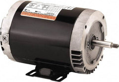 US Motors - 1/2 hp, ODP Enclosure, No Thermal Protection, 3,450 RPM, 575 Volt, 60 Hz, Three Phase Standard Efficient Motor - Size 56 Frame, C-Face Mount, 1 Speed, Ball Bearings, 0.9 Full Load Amps, B Class Insulation, CCW Lead End - Makers Industrial Supply