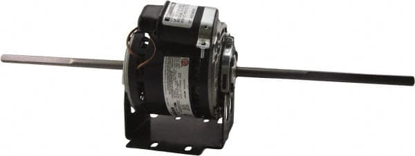 US Motors - 1/3 hp, TENV Enclosure, Auto Thermal Protection, 1,100 RPM, 230 Volt, 60 Hz, Industrial Electric AC/DC Motor - Size 48 Frame, Hub/Stud Mount, 3 Speed, Sleeve Bearings, 2.3 Full Load Amps, A Class Insulation, CCW Lead End - Makers Industrial Supply