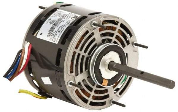 US Motors - 3/4 hp, ODP Enclosure, Auto Thermal Protection, 1,075 RPM, 208-230 Volt, 60 Hz, Industrial Electric AC/DC Motor - Size 48 Frame, Hub Mount, 5 Speed, Ball Bearings, 5.0 Full Load Amps, B Class Insulation, CCW Lead End - Makers Industrial Supply