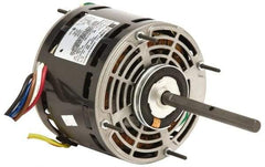 US Motors - 3/4 hp, OAO Enclosure, Auto Thermal Protection, 1,075 RPM, 208-230 Volt, 60 Hz, Industrial Electric AC/DC Motor - Size 48 Frame, Hub Mount, 5 Speed, Ball Bearings, 4.6 Full Load Amps, B Class Insulation, CCW Lead End - Makers Industrial Supply