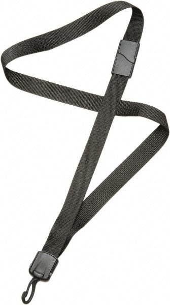 Ability One - Lanyards Material: Nylon Color: Black - Makers Industrial Supply