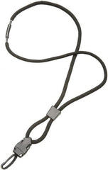 Ability One - Lanyards Material: Polyester Color: Black - Makers Industrial Supply