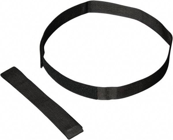 Eagle - 2" Wide x 0.1" Deep x 104" High, Nylon Column Protector Strap - Fits 6 to 12" Columns, Black - Makers Industrial Supply