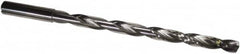 Extra Length Drill Bit: 0.3898″ Dia, 140 °, Solid Carbide FIREX Finish, Spiral Flute, Straight-Cylindrical Shank, Series 5525