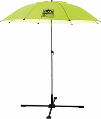 Ergodyne - Umbrellas Type: Umbrella Color: Lime - Makers Industrial Supply