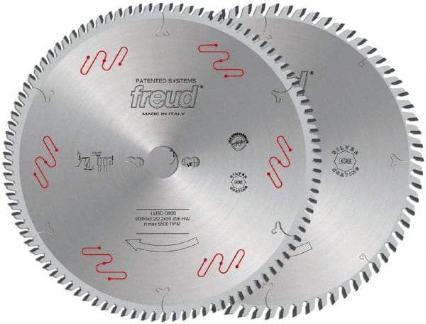 Freud - 250mm Diam, 30mm Arbor Hole Diam, 80 Tooth Wet & Dry Cut Saw Blade - Carbide-Tipped, Standard Round Arbor - Makers Industrial Supply