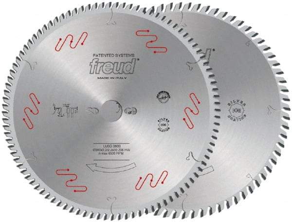 Freud - 220mm Diam, 30mm Arbor Hole Diam, 64 Tooth Wet & Dry Cut Saw Blade - Carbide-Tipped, Standard Round Arbor - Makers Industrial Supply