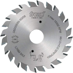 Freud - 120mm Diam, 22mm Arbor Hole Diam, Wet & Dry Cut Saw Blade - Carbide-Tipped, Standard Round Arbor - Makers Industrial Supply