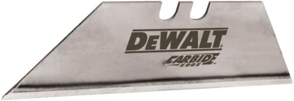 DeWALT - 5 Piece Steel Utility Knife Blade - 2-1/2" OAL - Makers Industrial Supply