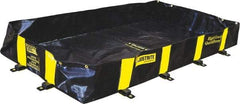 Justrite - 355 Gal Low Wall Berm - 6' Wide x 8" Long - Makers Industrial Supply