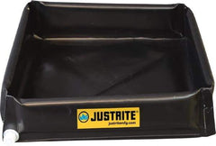 Justrite - 110 Gal Low Wall Berm - 6' Wide x 6" Long - Makers Industrial Supply