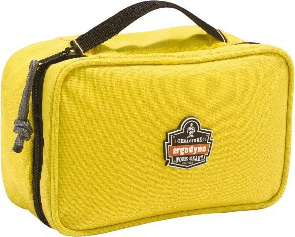 Ergodyne - 1 Pocket Yellow Polyester Tool Bag - 7-1/2" Wide x 4-1/2" Deep x 3" High - Makers Industrial Supply