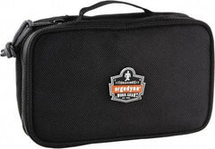 Ergodyne - 1 Pocket Red Polyester Tool Bag - 7-1/2" Wide x 4-1/2" Deep x 3" High - Makers Industrial Supply