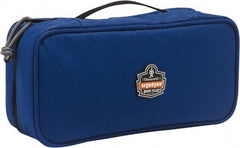 Ergodyne - 1 Pocket Blue Polyester Tool Bag - 10" Wide x 4-1/2" Deep x 3" High - Makers Industrial Supply