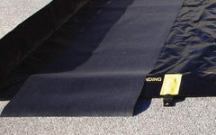 Justrite - 10' Long x 3' Wide, Spill Containment Berm Track Mat - Compatible with Berm - Makers Industrial Supply