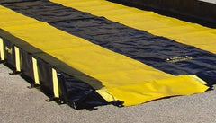 Justrite - 6' Long x 3' Wide, Spill Containment Berm Track Mat - Compatible with Berm - Makers Industrial Supply