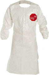 Dupont - 25-Piece Size 2XL Chemical Resistant Coat Apron - Makers Industrial Supply