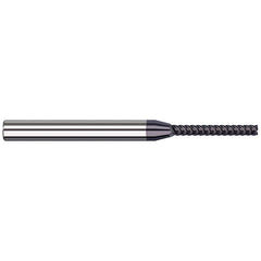 Harvey Tool - 1/4", 2" LOC, 1/4" Shank Diam, 4" OAL, 7 Flute Solid Carbide Square End Mill - Exact Industrial Supply