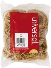 UNIVERSAL - 2-1/2" Circumference, 0.06" Wide, Standard Office Rubber Band Strapping - 475 Pieces - Makers Industrial Supply