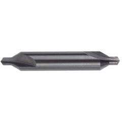 ‎#0 × 1-1/2″ OAL 60 Degree Carbide Plain Combined Drill and Countersink Bright Series/List #5495 - Makers Industrial Supply