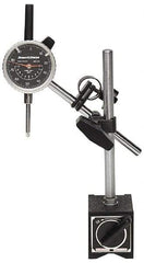 TESA Brown & Sharpe - Indicator and Base Kit - Include Black Face Indicator, Stand - Makers Industrial Supply