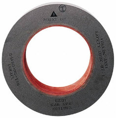 Camel Grinding Wheels - 20" Diam x 12" Hole x 8" Wide Centerless & Cylindrical Grinding Wheel - 80/120 Grit, Aluminum Oxide, Type 1, Medium/Fine Grade, Vitrified Bond, No Recess - Makers Industrial Supply