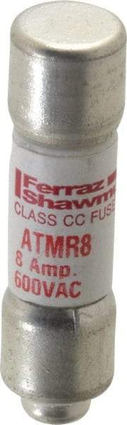 Ferraz Shawmut - 600 VAC/VDC, 8 Amp, Fast-Acting General Purpose Fuse - Clip Mount, 1-1/2" OAL, 100 at DC, 200 at AC kA Rating, 13/32" Diam - Makers Industrial Supply